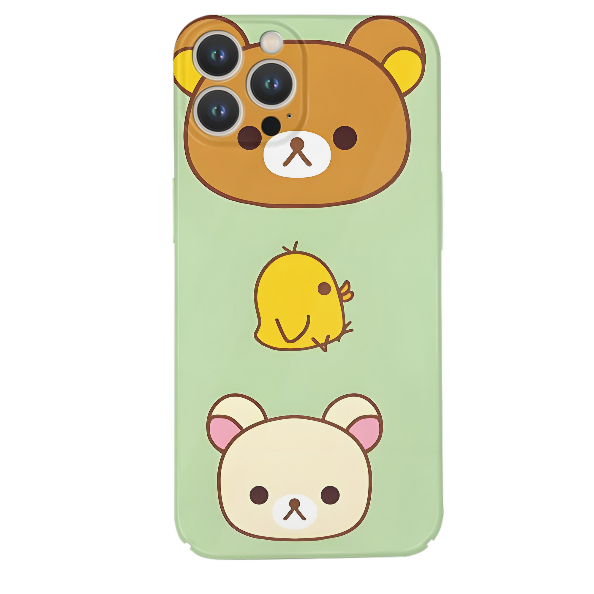 （画像用） リラックマ リラックマ キイロイトリ Rilakkuma Korilakkuma Kiiroitori 【iPhone 14シリーズ対応】ハードケース